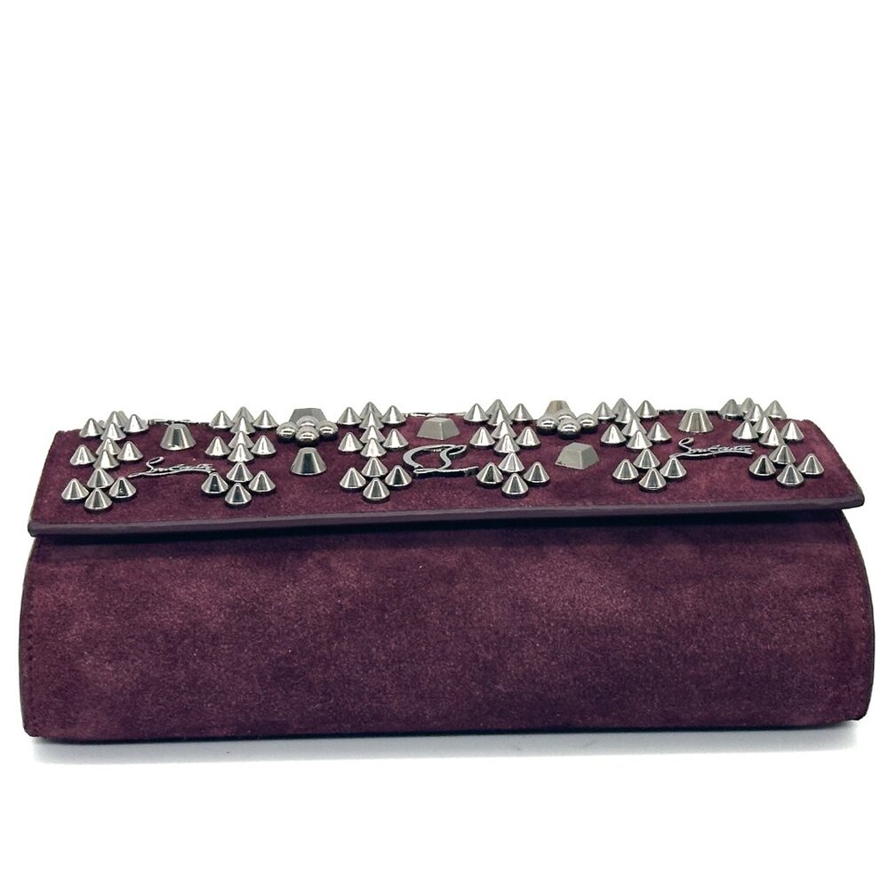 Christian Louboutin PALOMA Loubinthesky Spiked Wallet On Chain Clutch Bag - Picture 11 of 16